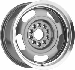 Vision Wheel - Vision Wheels 55 Rally 18x9.5 5x4.75/5.0 0mm Gloss Gray; 55-8906GMML0 - Image 1
