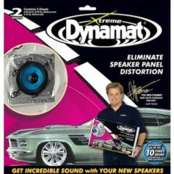 Dynamat - Dynamat 10415 Dynamat Xtreme Speaker Kit 2 Sheets, Size: 10" x 10" - Image 1