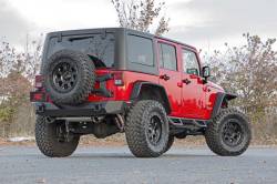 Rough Country Suspension Systems - Rough Country Heavy Duty Rear Tire Carrier Kit-Black, for Wrangler JK; 10523 - Image 4