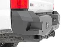 Rough Country Suspension Systems - Rough Country Heavy Duty Rear Bumper-Black, 17-22 Super Duty; 10788 - Image 4