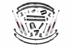 Rough Country Suspension Systems - Rough Country 4" Suspension Lift Kit, for 87-95 Wrangler YJ 4WD Power; 620N2 - Image 1