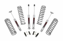 Rough Country Suspension Systems - Rough Country 2.5" Suspension Lift Kit, for 07-18 Wrangler JK 4dr 4WD; 67930 - Image 1