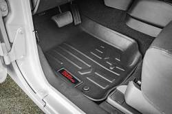 Rough Country Suspension Systems - Rough Country Front/Rear Floor Liners-Black, for 14-18 Wrangler JK 4dr; M-61412 - Image 2