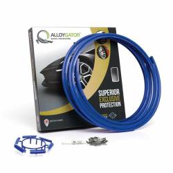 AlloyGator - AlloyGator K4BLUEXC EXCLUSIVE Series Wheel Lip Protectors-Set of 4, Blue - Image 1