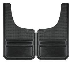 Gatorback - Gatorback Razorback Front/Rear 12"x22" Mud Flaps-Black, No Plate; RB1222CUTBK - Image 1