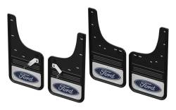 Gatorback - Gatorback 12" Front & Rear Mud Flap Set-Black, F-150 Lightning; GCR411K-FC - Image 1