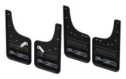 Gatorback - Gatorback 12" Front & Rear Mud Flap Set-Black, F-150 Lightning; GCR411K-LBW - Image 1