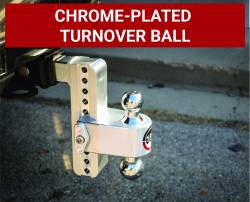 Weigh Safe - Weigh Safe 2" 180 Degree Class IV 4" Drop Hitch Receiver, 12.5K; CTB4-2-KA - Image 8