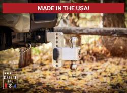 Weigh Safe - Weigh Safe 3" 180 Degree Class V 6" Drop Hitch Receiver, 21K; LTB6-3-KA - Image 4