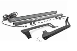 Rough Country Suspension Systems - Rough Country Windshield Mount 50" LED Light Bar Kit, for Wrangler JK; 80504 - Image 1