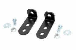 Rough Country Suspension Systems - Rough Country LED Whip Light Mounts-Black, for Polaris Ranger/RZR 170; 93086 - Image 1