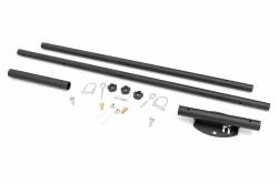 Rough Country Suspension Systems - Rough Country Bed Rail Mount Flag Pole Holder w/ Pole-Black; 117503 - Image 1