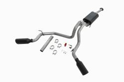 Rough Country Suspension Systems - Rough Country Cat-Back Dual Exhaust System, for 16-23 Tacoma 3.5L; 96016 - Image 1