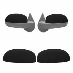 Ecoological - Ecoological Upper Side Mirror Covers-Matte Black, Silverado/Sierra; MBG02 - Image 1