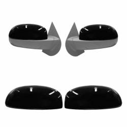 Ecoological - Ecoological Upper Side Mirror Covers-Gloss Black, Silverado/Sierra; MBG01 - Image 1