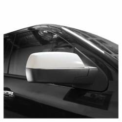 Ecoological - Ecoological Upper Side Mirror Covers-Summit White , Silverado/Sierra; MBK10 - Image 1