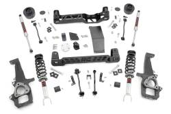 Rough Country Suspension Systems - Rough Country 4" Suspension Lift Kit, for 12-18 Ram 1500/CLASSIC 4WD; 33340 - Image 1