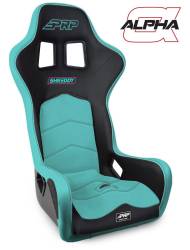 PRP - PRP Alpha Composite Shreddy High Back Suspension Seat-Black/Teal; SHRDYA3901-03 - Image 3