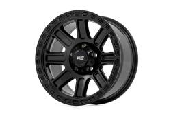 Rough Country Suspension Systems - Rough Country 84 Series 18x8.5 6x5.5 0mm Gloss Black; R0684180912 - Image 1