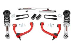 Rough Country Suspension Systems - Rough Country 3" Suspension Lift Kit, 09-13 Ford F-150 4WD; 54431RED - Image 1
