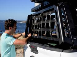 Front Runner - Front Runner Outfitters Pro Bed Cargo Rack Tailgate Net-Black; PBAC004 - Image 5