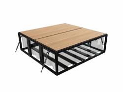 Front Runner - Front Runner Outfitters Wolf Pack Pro Cargo Deck System w/o Bins-Black; SSWO010 - Image 3