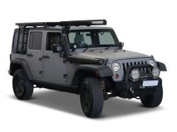Front Runner - Front Runner Outfitters Slimline II Roof Rack Ladder for Jeep JK-Black; LAJW003 - Image 1