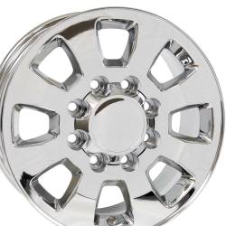 OE Wheels LLC - OE Wheels CV75A 18x8 8x6.5 12mm Chrome; CV75A-18080-8650-12C - Image 5