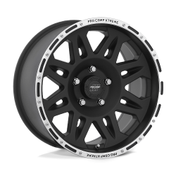 Pro Comp Alloys - Pro Comp Wheels PA05 TORQ 17x9 5x5.0 -6mm Flat Black/Machine; PXA7105-7973 - Image 1