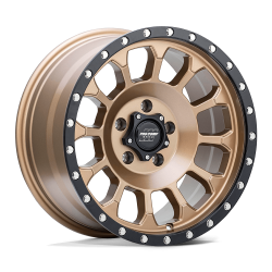 Pro Comp Alloys - Pro Comp Wheels PA34 ROCKWELL 17x8.5 6x5.5 0mm Matte Bronze/Black; PXA9634-78583 - Image 1