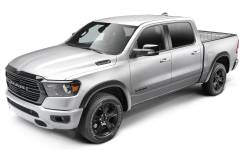 Bushwacker - Bushwacker OE Style Front/Rear Fender Flares-Black, for Dodge Ram; 50928-02 - Image 1