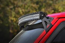 Rough Country Suspension Systems - Rough Country Windshield Mount 50" LED Light Bar Kit, for Cherokee XJ; 70074 - Image 2