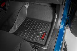 Rough Country Suspension Systems - Rough Country Front/Rear Floor Liners-Black, for 16-23 Tacoma Double; M-71216 - Image 4