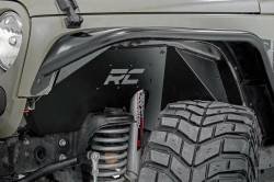 Rough Country Suspension Systems - Rough Country Front/Rear Inner Fender Liners-Black, for Wrangler JK; 10511 - Image 4