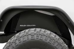 Rough Country Suspension Systems - Rough Country Front/Rear Inner Fender Liners-Black, for Wrangler JK; 10511 - Image 6