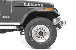 Rough Country Suspension Systems - Rough Country Front Spring Shackle Reversal Kit, for 76-86 Jeep CJ; 5059 - Image 3