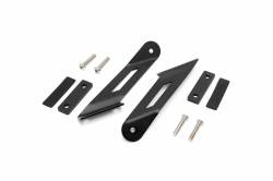 Rough Country Suspension Systems - Rough Country 20" LED Light Bar Hood Mount Brackets-Black, for Jeep JK; 70533 - Image 2