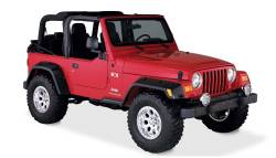 Bushwacker - Bushwacker Pocket Style Front/Rear Fender Flares-Black, for Jeep TJ; 10908-07 - Image 4