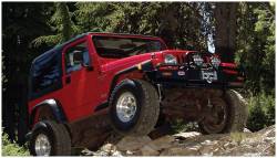 Bushwacker - Bushwacker Pocket Style Front/Rear Fender Flares-Black, for Jeep TJ; 10908-07 - Image 5