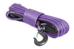 Rough Country Suspension Systems - Rough Country Synthetic Winch Rope 3/8" x 85' - Purple; RS112 - Image 1