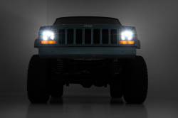 Rough Country Suspension Systems - Rough Country 5" x 7" LED Headlights, for Cherokee XJ; RCH5300 - Image 4