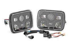Rough Country Suspension Systems - Rough Country 5" x 7" LED Headlights, for Cherokee XJ; RCH5300 - Image 6