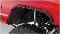 Bushwacker - Bushwacker Flat Style Front/Rear Fender Flares-Black, for Jeep XJ; 10922-07 - Image 7