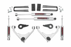 Rough Country Suspension Systems - Rough Country 3" Suspension Lift Kit, 01-10 GM 2500 Truck/SUV; 8596N2 - Image 1