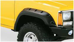 Bushwacker - Bushwacker Cut-Out Style Front/Rear Fender Flares-Black, for Jeep XJ; 10912-07 - Image 8