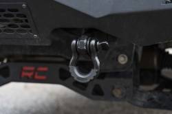 Rough Country Suspension Systems - Rough Country Front Tow Hook/D-Ring Kit-Black, 09-20 Ford F-150; RS158 - Image 2