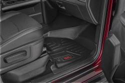 Rough Country Suspension Systems - Rough Country Front/Rear Floor Liners-Black, for 19-24 Ram 1500 Crew; M-31412 - Image 2