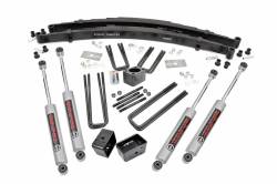 Rough Country Suspension Systems - Rough Country 4" Suspension Lift Kit, for 74-77 Dodge W-Series Trucks; 306.20 - Image 1