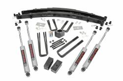 Rough Country Suspension Systems - Rough Country 4" Suspension Lift Kit, for 70-74 Dodge W-series Trucks; 301.20 - Image 1