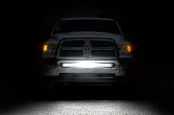 Rough Country Suspension Systems - Rough Country Bumper Mount 40" LED Light Bar Kit, for 10-18 Ram HD; 70570B - Image 5